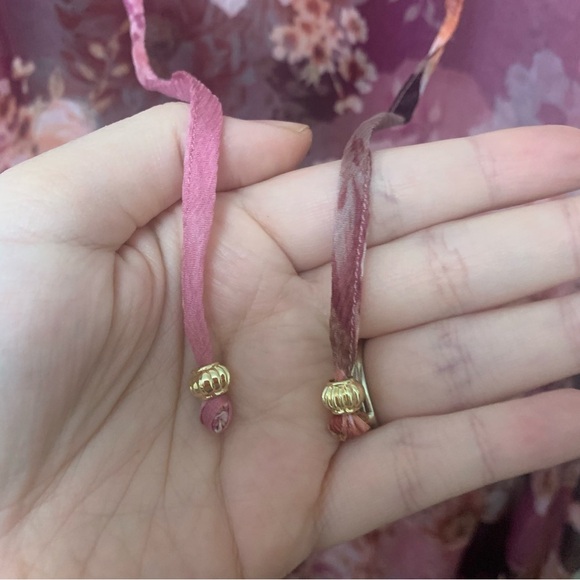 Johnny Was Carina Silk Dress Size XL Pink Floral NWT New - Picture 6 of 12